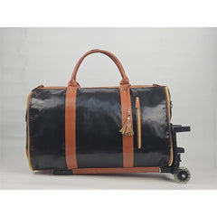 Foldable travel bag by My Store, compact and lightweight, shown in a folded and expanded view for easy packing and carrying.