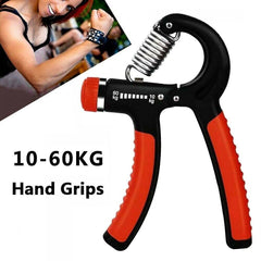 PowerGrip Strength Trainer by My Store showing textured handles and adjustable resistance knobs for effective hand and grip exercises.