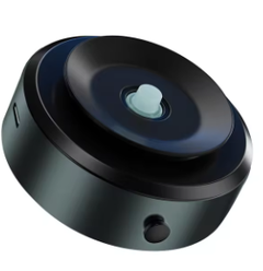 Magnetic double-sided car mount phone holder for mobile phones, featuring a sleek design and easy installation.