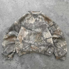 Urban camo retro hoodie from My Store featuring a classic camouflage design and comfortable fit, shown on a model.