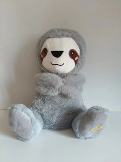 My Store Soothe 'n Snuggle Otter sound machine plush baby toy with sensory lights, gentle music, and rhythmic breathing motion.