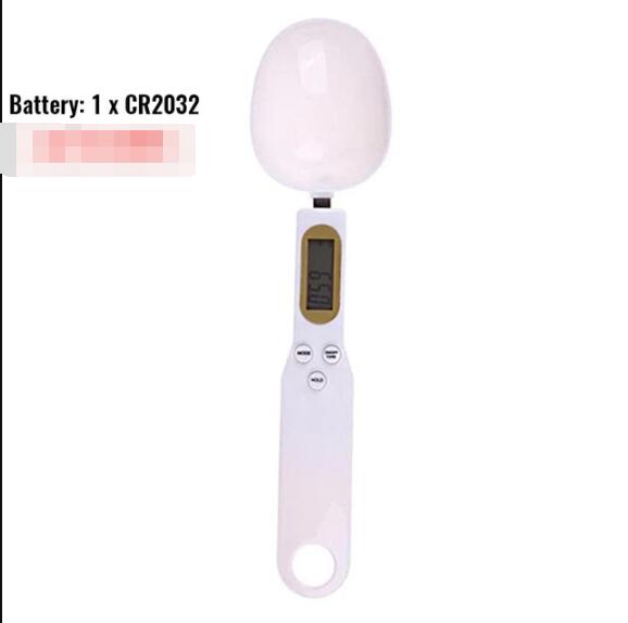 Digital measuring spoon scale from My Store, compact mini kitchen tool with digital display for precise ingredient measurement.