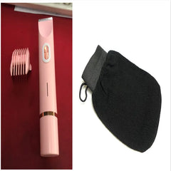 Women’s dual head hair remover and shaver from My Store, featuring a compact handheld design with dual grooming heads.