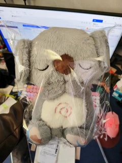 My Store Sound Machine Soothe 'n Snuggle Otter plush baby toy with sensory features, music, lights, and rhythmic breathing motion.