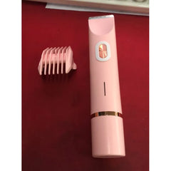 Women’s dual head hair remover and shaver from My Store, showing the sleek device with dual blades and ergonomic handle.