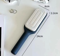 4-in-1 self-cleaning brush by My Store with a ergonomic handle and versatile brush heads for versatile cleaning tasks