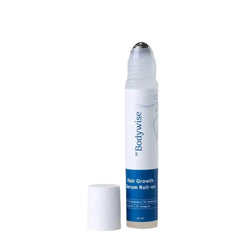 Hair Ball Essence Rosemary Growth Oil by My Store, close-up of the product bottle with rosemary herbs and oil inside.