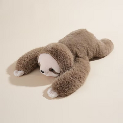 Colorful plush animal dolls including panda, koala, sloth, dinosaur, bear, and small panda soft stuffed toys for kids