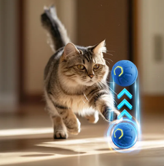 Interactive smart dog toy ball by My Store, featuring a durable design with engaging features for playful pets.