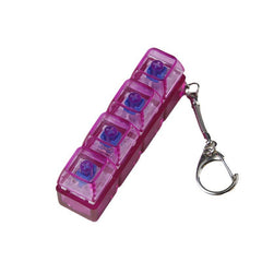 Transparent PC shaft tester with light from My Store, showing the clear plastic shaft and integrated illumination.