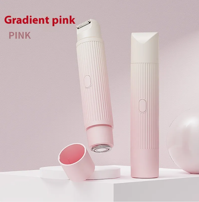My Store dual-head electric shaver and epilator for women, bikini, underarm, facial, lips, and leg hair removal device.