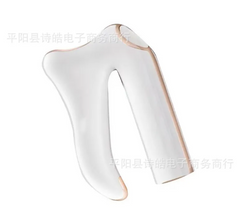 Smart Relax Gua Sha Massager from My Store, showing a sleek, smooth stone tool for facial and body massage therapy.