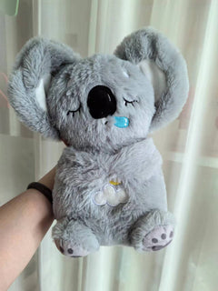 My Store Soothe 'n Snuggle Otter sound machine and plush baby toy with sensory details, music, lights, and rhythmic breathing motion.