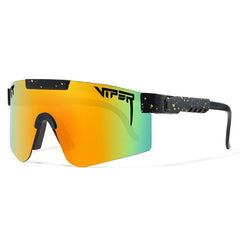 Fashion sunglasses shades with black frames and dark lenses, stylish and protective eyewear from My Store.