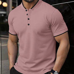 Men's casual short-sleeve top by My Store, versatile and comfortable, shown in a relaxed fit with a simple design.