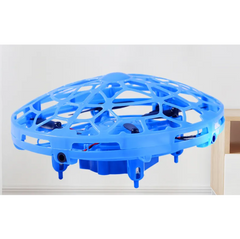Smart induction flying ball toy from My Store, showcasing a sleek, glowing hover ball in action with LED lights and smooth motion.