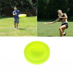 Mini Flying Disc Catching Game by My Store featuring colorful plastic discs and a child playing outdoors.