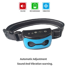 Ultrasonic anti-bark dog training collar from My Store, showing the collar with control unit and adjustable strap