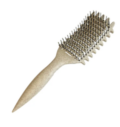 My Store curl hair hollow comb with wide teeth for gentle detangling and styling of curly hair.
