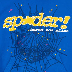 Black Spider Letter Prints Hoodie from My Store featuring bold spider-themed letter designs on soft fabric.