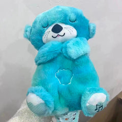 My Store Breathing Bear soothing plush toy with soft fabric, featuring a gentle expression and calming design for comfort.