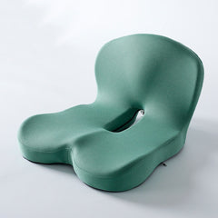 Memory foam backrest by My Store, ergonomic cushion with adjustable straps and supportive design for improved posture.