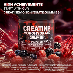 Muscle Boost Gummies by My Store featuring colorful, fruit-flavored gummies designed to support muscle health and recovery.