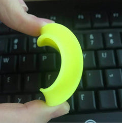 Mini Flying Disc Catching Game by My Store featuring colorful discs and a small handheld launcher for outdoor play.