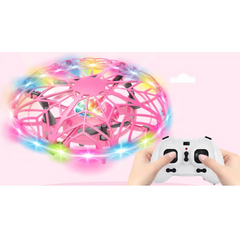 My Store Smart Induction Flying Ball Toy glides smoothly with LED lights, designed for fun and interactive indoor play.