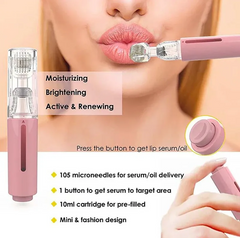 My Store 3-in-1 Lip and Beard Growth Roller showing the device with a textured roller head and ergonomic handle.