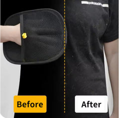 My Store Fur Remover Glove showing textured surface for removing pet hair from clothing and furniture.