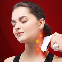 Smart Relax Gua Sha Massager by My Store showing a handheld jade tool for facial and body massage.