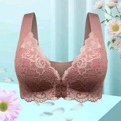 Wireless plus size women's bra from My Store, comfortable and supportive with soft fabric and full-coverage design.