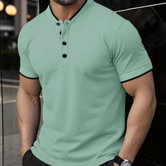Men's casual short-sleeve top from My Store, featuring a versatile design in lightweight fabric, perfect for everyday wear.