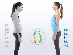 Posture corrector brace from My Store designed to improve back alignment and support good posture.