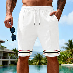Men's breathable loose-fitting athletic shorts, lightweight and comfortable for sports and casual wear.