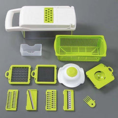 Vegetable chopper from My Store with stainless steel blades and plastic handle, designed for easy kitchen vegetable preparation.
