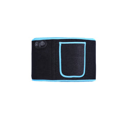 Long Wave Red Light Therapy Heating Waist Belt by My Store, showing the belt wrapped around a person's waist with red light panels.