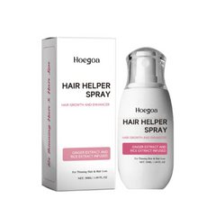 Hair growth spray by My Store showing a spray bottle with nozzle and label, designed to nourish follicles and promote hair growth.