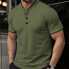 Men's casual short-sleeve top from My Store, featuring a comfortable, versatile design in a neutral color.
