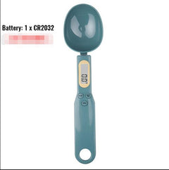 Digital measuring spoon scale mini from My Store showing a compact stainless steel spoon with digital display for precise measurements.