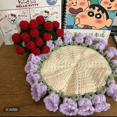 Crochet DIY kit by My Store with colorful yarns and tools for creating handmade crochet projects.