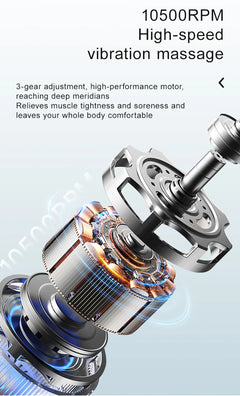 Electric deep tissue massage blade from My Store, heated fascia relaxation tool with sleek design and ergonomic handle.