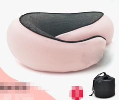 My Store SkySoothe-Neck Pillow in soft fabric with ergonomic design for comfortable neck support during travel or rest.